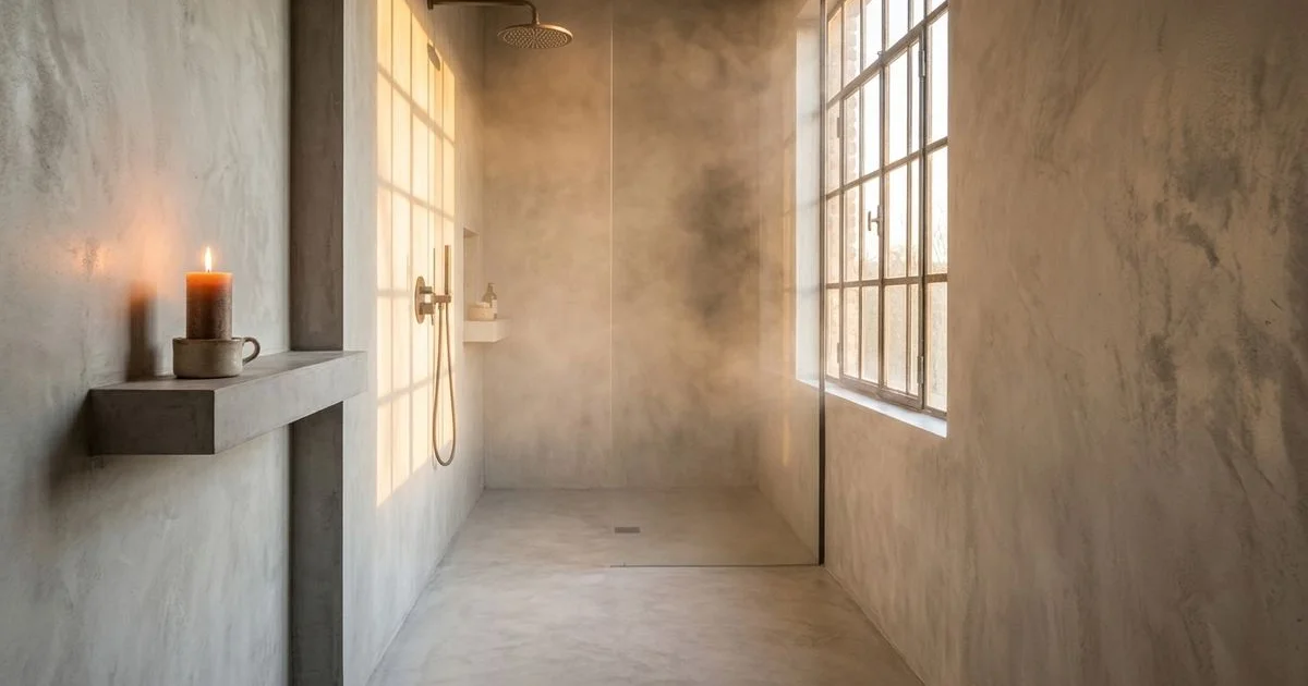 Béton Ciré dans la Salle de Bain : Guide Complet pour une Rénovation Réussie