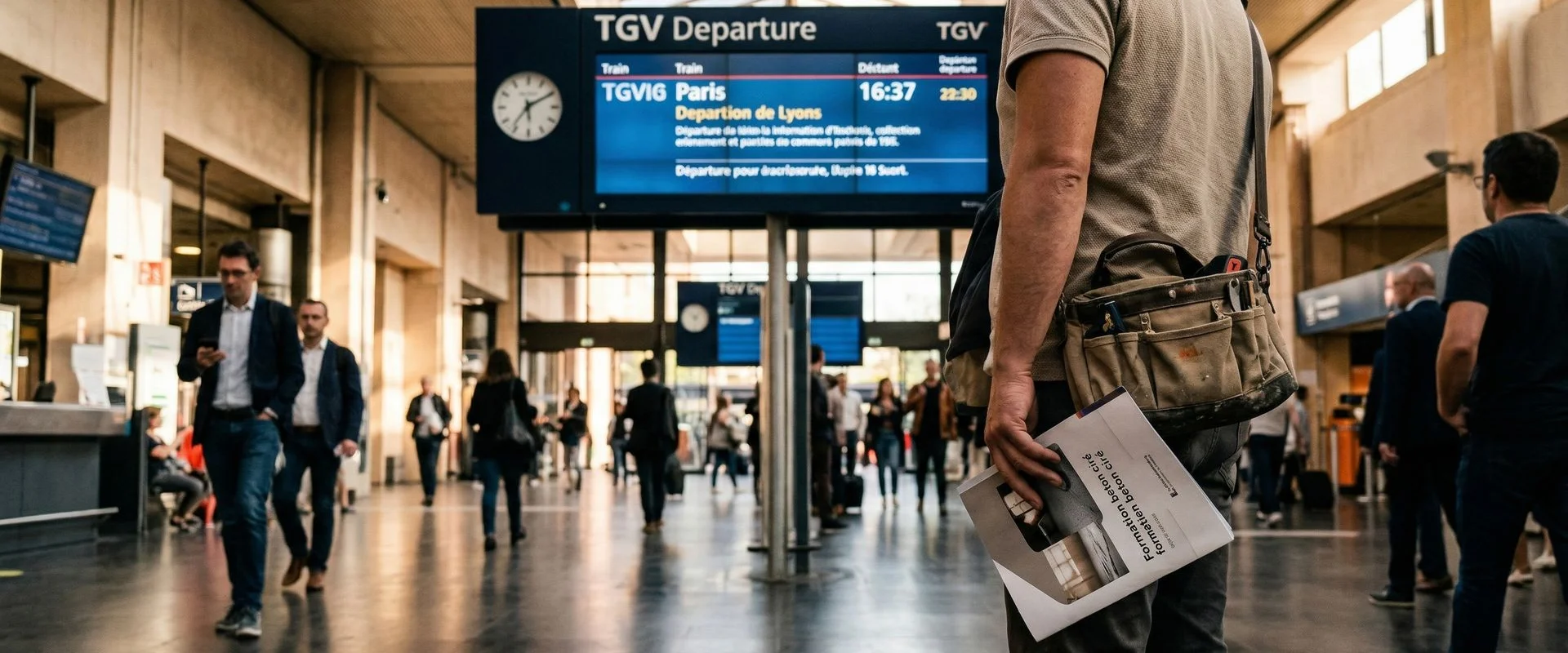 Formation Béton Ciré accessible depuis Grenoble — 3h par TGV